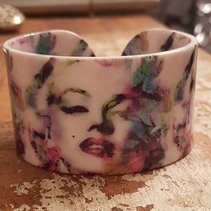 Marilyn Monroe Wide CuffBracelet